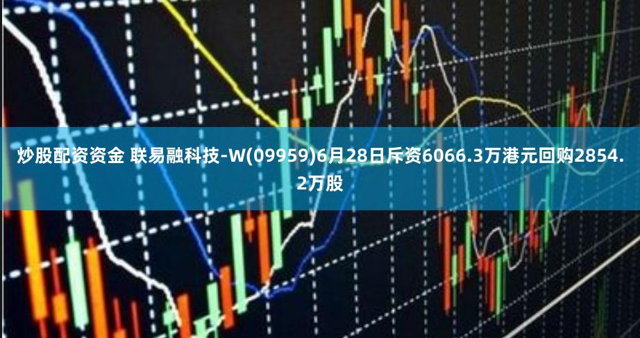 炒股配资资金 联易融科技-W(09959)6月28日斥资6066.3万港元回购2854.2万股