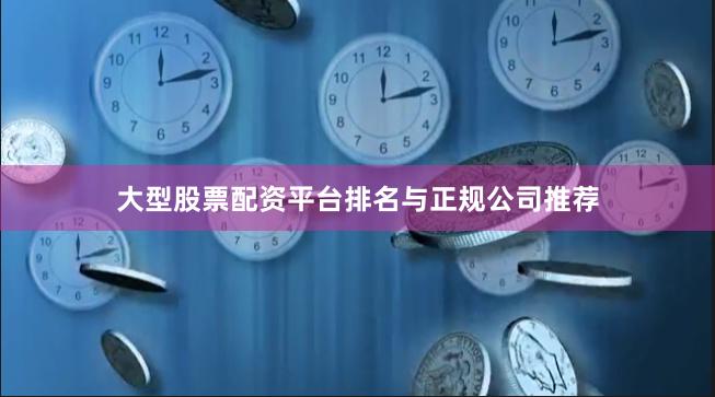 大型股票配资平台排名与正规公司推荐
